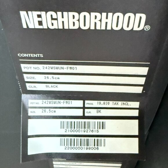 NWT - Neighborhood X MOONSTAR . GR LOW SNEAKER in Black (Size 8.5) - Picture 16 of 16